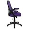 Flash Furniture Office Chair, Mesh, Purple HL-0016-1-BK-PUR-GG - alternate 10
